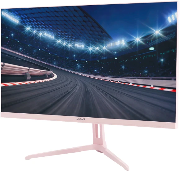 Монитор Digma 23.8" Overdrive 24P410F розовый IPS LED 1ms 16:9 HDMI матовая 300cd 178гр/178гр 1920x1080 200Hz G-Sync FreeSync DP FHD USB 3.7кг