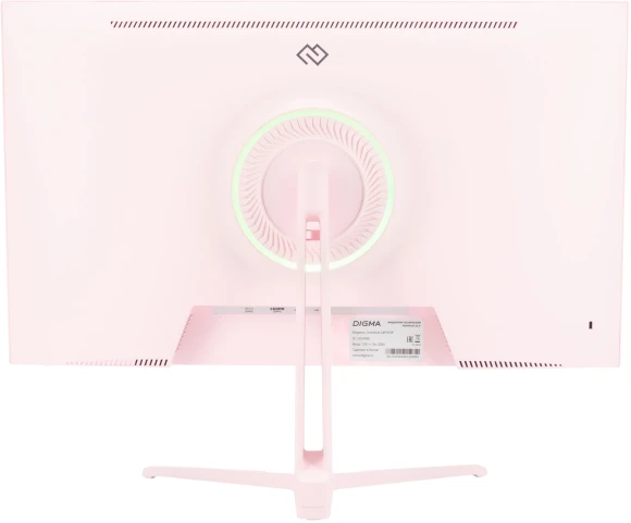 Монитор Digma 23.8" Overdrive 24P410F розовый IPS LED 1ms 16:9 HDMI матовая 300cd 178гр/178гр 1920x1080 200Hz G-Sync FreeSync DP FHD USB 3.7кг