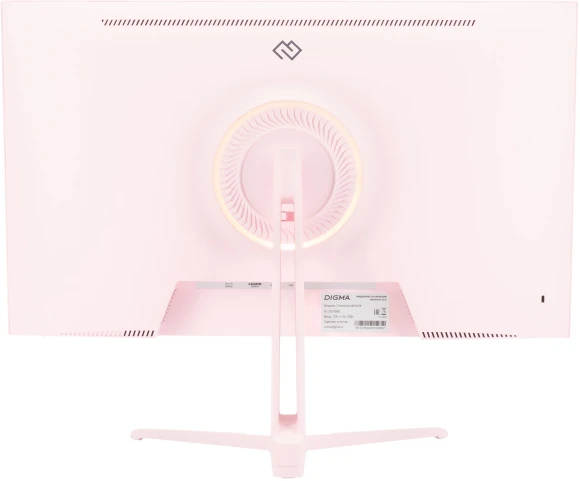 Монитор Digma 23.8" Overdrive 24P410F розовый IPS LED 1ms 16:9 HDMI матовая 300cd 178гр/178гр 1920x1080 200Hz G-Sync FreeSync DP FHD USB 3.7кг