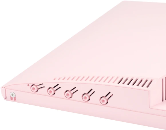 Монитор Digma 23.8" Overdrive 24P410F розовый IPS LED 1ms 16:9 HDMI матовая 300cd 178гр/178гр 1920x1080 200Hz G-Sync FreeSync DP FHD USB 3.7кг