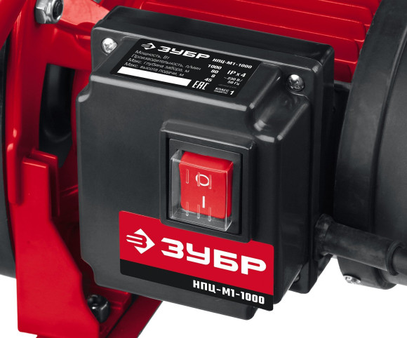 Насос садовый Зубр НПЦ-М1-1000 1000Вт 4800л/час Насос садовый Зубр НПЦ-М1-1000 1000Вт 4800л/час