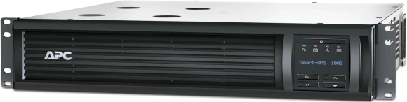 Источник бесперебойного питания APC Smart-UPS SMT1000RMI2UC 700Вт 1000ВА черный Источник бесперебойного питания APC Smart-UPS SMT1000RMI2UC 700Вт 1000ВА черный
