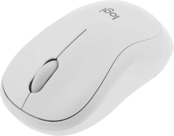 Мышь Logitech M240 белый оптическая 4000dpi silent беспров. BT для ноутбука 2but (910-007120)