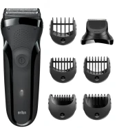 Бритва сетчатая Braun Series 3 300BT реж.эл.:2 питан.:аккум. черный Бритва сетчатая Braun Series 3 300BT реж.эл.:2 питан.:аккум. черный