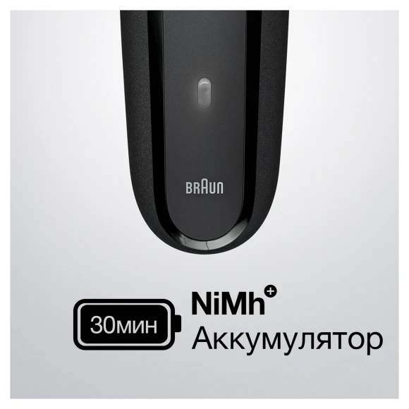Бритва сетчатая Braun Series 3 300BT реж.эл.:2 питан.:аккум. черный