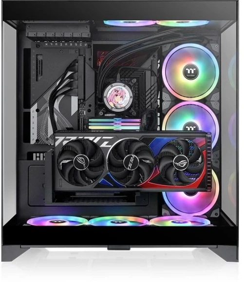 Корпус Thermaltake CTE E550 TG черный без БП ATX 8x120mm 6x140mm 2xUSB3.0 audio bott PSU