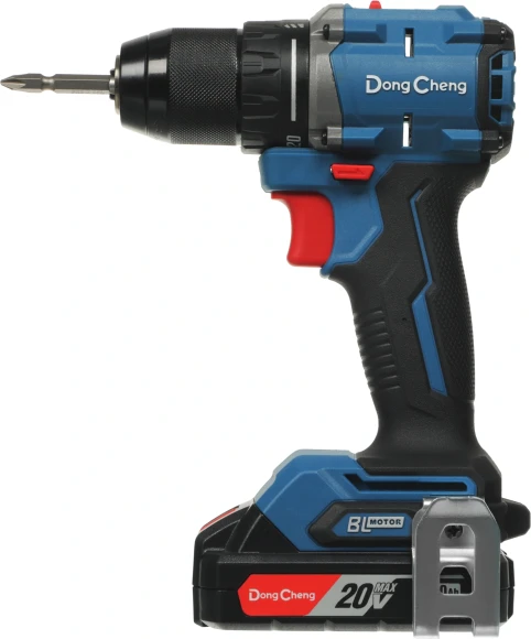 Дрель-шуруповерт DongCheng DCJZ2060 аккум. патрон:быстрозажимной (кейс в комплекте) (DCJZ2060(TYPE AM))