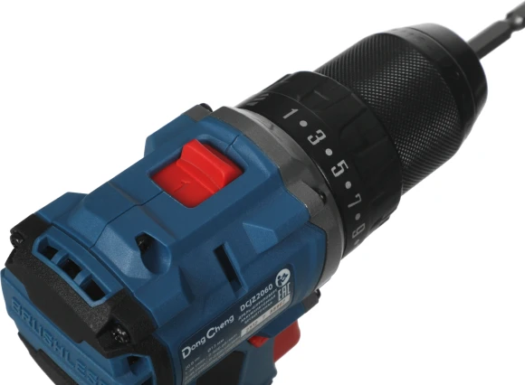 Дрель-шуруповерт DongCheng DCJZ2060 аккум. патрон:быстрозажимной (кейс в комплекте) (DCJZ2060(TYPE AM))