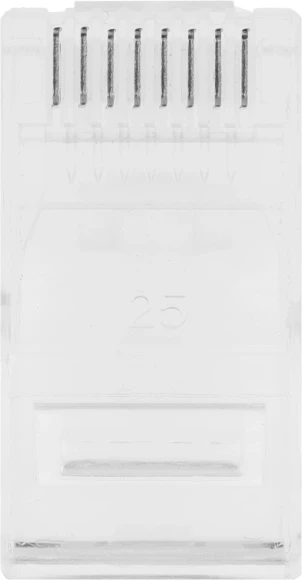 Коннектор Premier (6-008) кат.5e RJ45 прозрачный