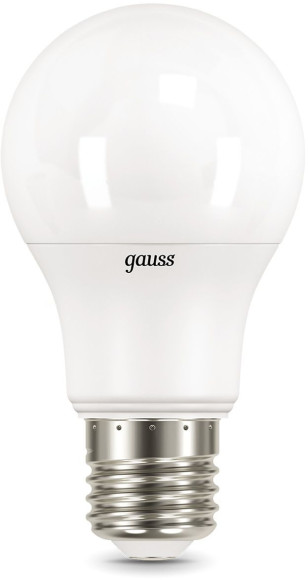 Лампа филам. Gauss Filament A60 10Вт цок.:E27 груша 220B 4100K св.свеч.бел.нейт. (упак.:1шт) (102202210-D)