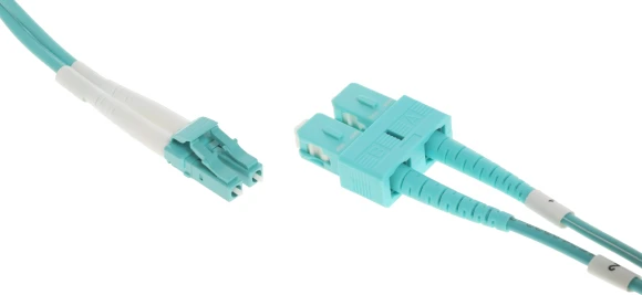 Патч-корд Lanmaster LAN-2LC-2SC/OM3-1.0 2x50/125 OM3 LC дуплекс-SC дуплекс 1м LSZH Патч-корд Lanmaster LAN-2LC-2SC/OM3-1.0 2x50/125 OM3 LC дуплекс-SC дуплекс 1м LSZH