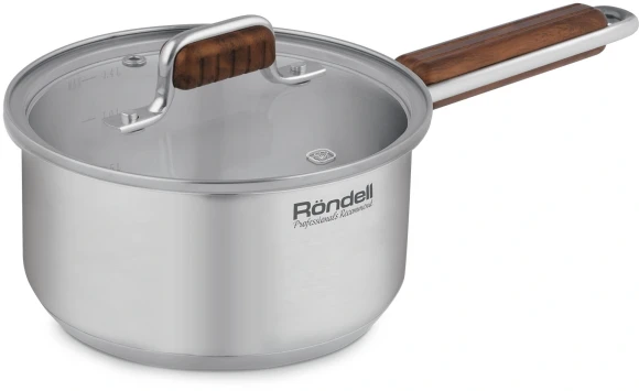 Ковш Rondell Fjord RDS-1790 1.4л. d=16см (с крышкой) стальной