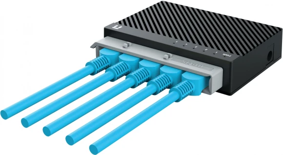 Коммутатор Netis ST3105C (L2) 5x100Мбит/с неуправляемый Коммутатор Netis ST3105C (L2) 5x100Мбит/с неуправляемый