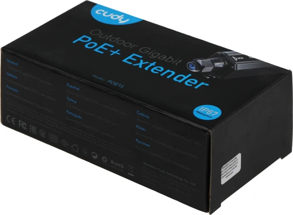 Удлинитель PoE Cudy POE15 10/100/1000BASE-T Удлинитель PoE Cudy POE15 10/100/1000BASE-T