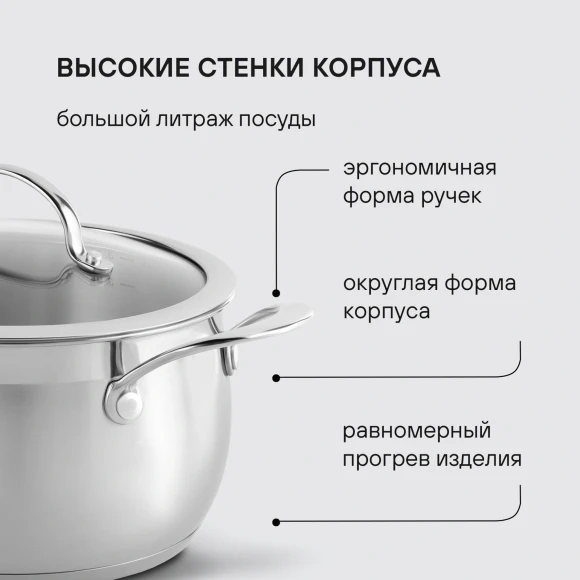 Набор посуды Rondell Admiring RDS-1610 10 предметов