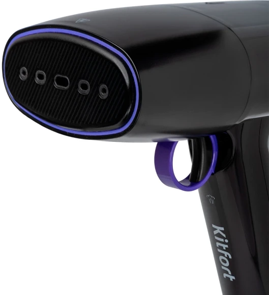 Отпариватель ручной Kitfort КТ-9114 1500Вт черный/фиолетовый Отпариватель ручной Kitfort КТ-9114 1500Вт черный/фиолетовый