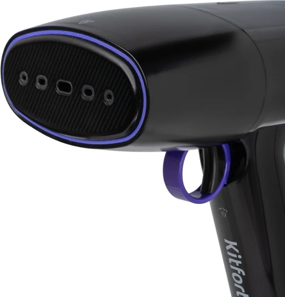 Отпариватель ручной Kitfort КТ-9114 1500Вт черный/фиолетовый Отпариватель ручной Kitfort КТ-9114 1500Вт черный/фиолетовый