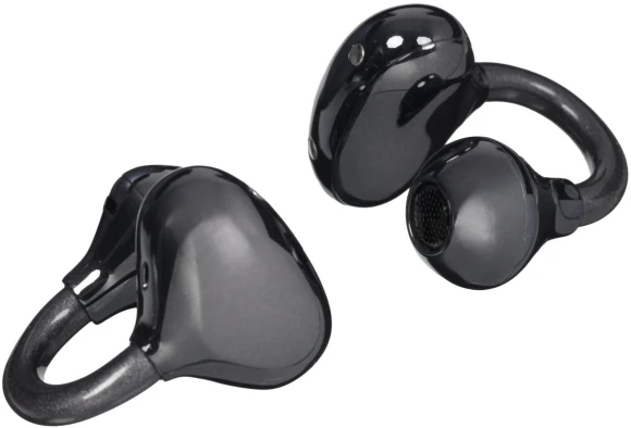 Гарнитура вкладыши Tecno Freehear 2 OW02 черный беспроводные bluetooth клипса (OW02 BLACK)