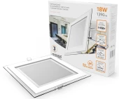 Светильник Gauss 948111218 4000K цв.св.:белый нейтральный белый Светильник Gauss 948111218 4000K цв.св.:белый нейтральный белый