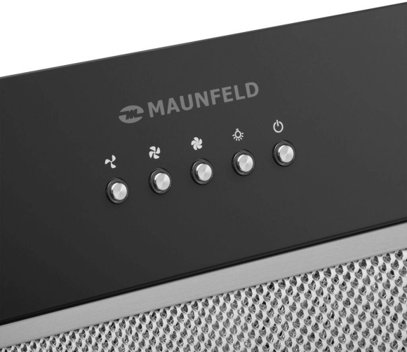 Вытяжка встраиваемая Maunfeld TRAPEZE 602M черный управление: кнопочное (1 мотор) Вытяжка встраиваемая Maunfeld TRAPEZE 602M черный управление: кнопочное (1 мотор)