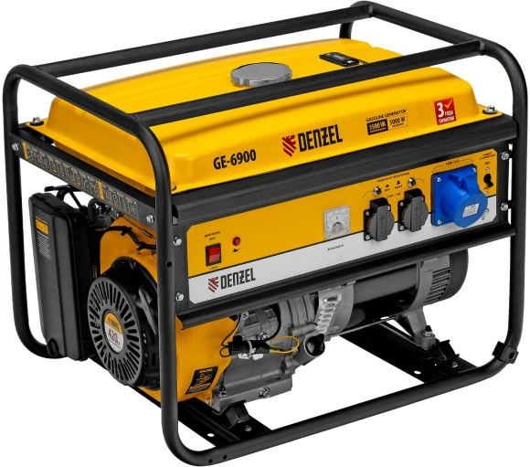 Генератор Denzel GE 6900 5.5кВт