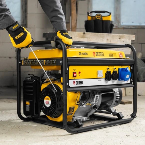 Генератор Denzel GE 6900 5.5кВт