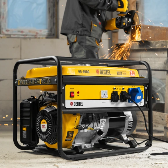 Генератор Denzel GE 6900 5.5кВт