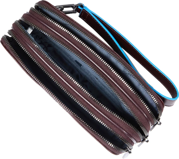 Клатч мужской Piquadro Blue Square AC2141B2R/MO красное дерево натур.кожа