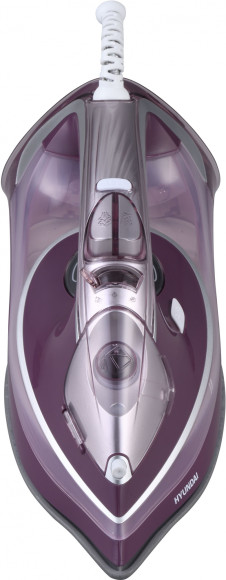 Утюг Hyundai H-SI01780 3100Вт розовый/бордовый