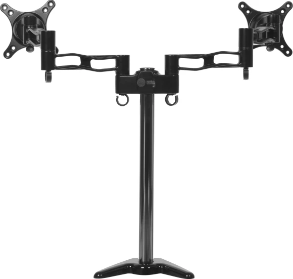 Кронштейн для мониторов Cactus CS-VM-D08-BK черный 13"-27" макс.8кг настольный поворот и наклон