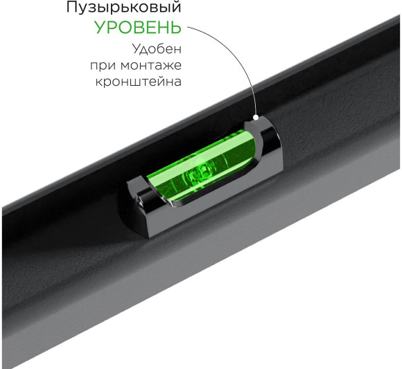 Кронштейн для телевизора Holder LCD-T6606 черный 32"-90" макс.60кг настенный наклон