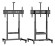 Стойка для телевизора Onkron TS1991 черный 50"-100" макс.120кг напольный наклон Стойка для телевизора Onkron TS1991 черный 50"-100" макс.120кг напольный наклон
