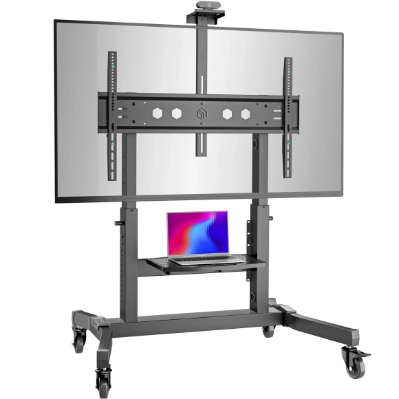 Стойка для телевизора Onkron TS1991 черный 50"-100" макс.130кг напольный наклон Стойка для телевизора Onkron TS1991 черный 50"-100" макс.130кг напольный наклон