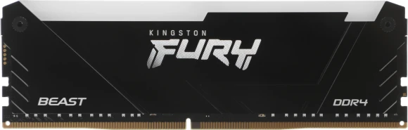 Память DDR4 16GB 3200MHz Kingston KF432C16BB2A/16 Fury Beast RGB RTL Gaming PC4-25600 CL16 DIMM 288-pin 1.35В single rank с радиатором Ret