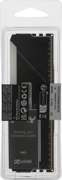 Память DDR4 16GB 3200MHz Kingston KF432C16BB2A/16 Fury Beast RGB RTL Gaming PC4-25600 CL16 DIMM 288-pin 1.35В single rank с радиатором Ret