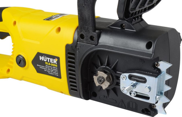 Цепная пила Huter ELS-2000 от сети 2000Вт дл.шины:16" (40cm) (70/10/1)