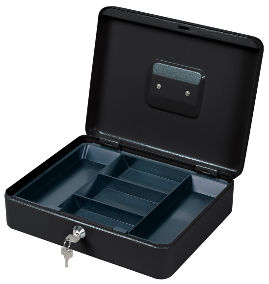 Ящик для денег Cactus CS-CB-004 90x300x240 графитовый Ящик для денег Cactus CS-CB-004 90x300x240 графитовый