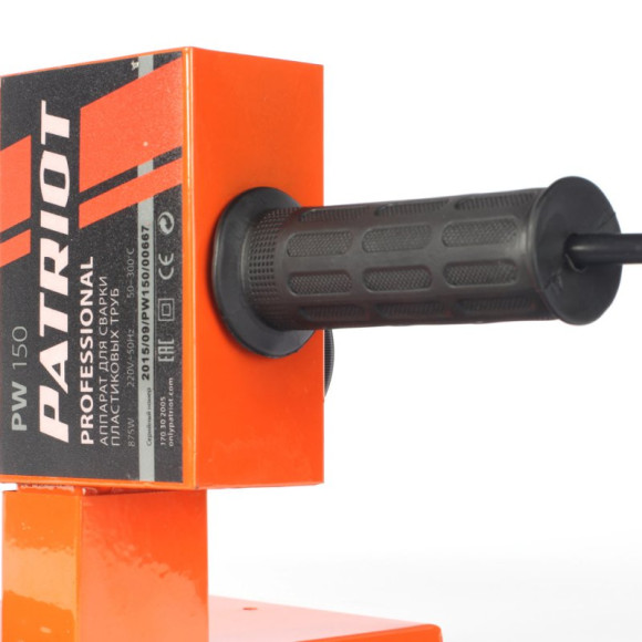 Сварочный аппарат для пластиковых труб Patriot PW 150 The One 0.875кВт Тмакс.:300 парн.насад. (кейс в компл.)