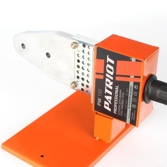 Сварочный аппарат для пластиковых труб Patriot PW 150 The One 0.875кВт Тмакс.:300 парн.насад. (кейс в компл.)