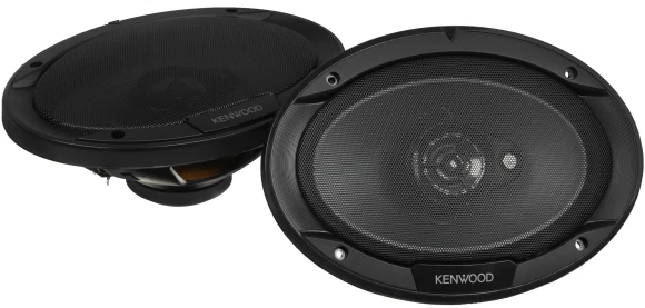 Колонки автомобильные Kenwood KFC-S6966 400Вт 91дБ 4Ом 16x23см (6x9дюйм) (ком.:2кол.) коаксиальные трехполосные