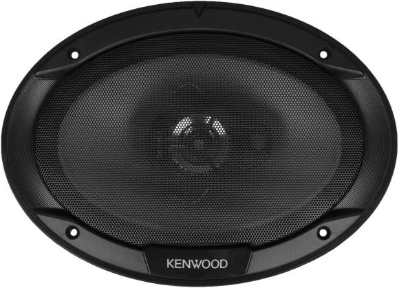 Колонки автомобильные Kenwood KFC-S6966 400Вт 91дБ 4Ом 16x23см (6x9дюйм) (ком.:2кол.) коаксиальные трехполосные