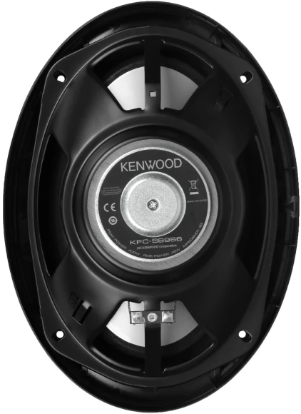 Колонки автомобильные Kenwood KFC-S6966 400Вт 91дБ 4Ом 16x23см (6x9дюйм) (ком.:2кол.) коаксиальные трехполосные