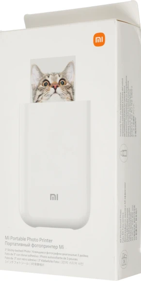 Принтер ZINK Xiaomi Mi Portable Photo Printer XMKDDYJ01HT (TEJ4018GL) белый Принтер ZINK Xiaomi Mi Portable Photo Printer XMKDDYJ01HT (TEJ4018GL) белый