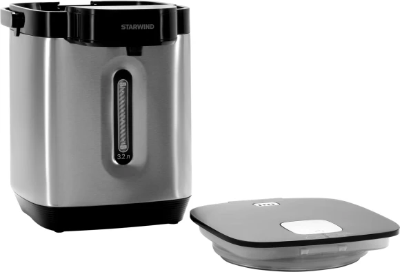 Термопот Starwind STP2725 3.2л. 800Вт серебристый/черный