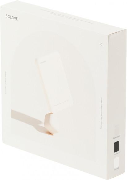 Мобильный аккумулятор Solove W12 5000mAh QC3.0/PD3.0 20W 3A USB-C беспров.зар. бежевый (W12 BEIGE RUS) Мобильный аккумулятор Solove W12 5000mAh QC3.0/PD3.0 20W 3A USB-C беспров.зар. бежевый (W12 BEIGE RUS)