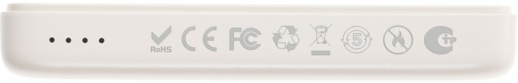 Мобильный аккумулятор Solove W12 5000mAh QC3.0/PD3.0 20W 3A USB-C беспров.зар. бежевый (W12 BEIGE RUS) Мобильный аккумулятор Solove W12 5000mAh QC3.0/PD3.0 20W 3A USB-C беспров.зар. бежевый (W12 BEIGE RUS)