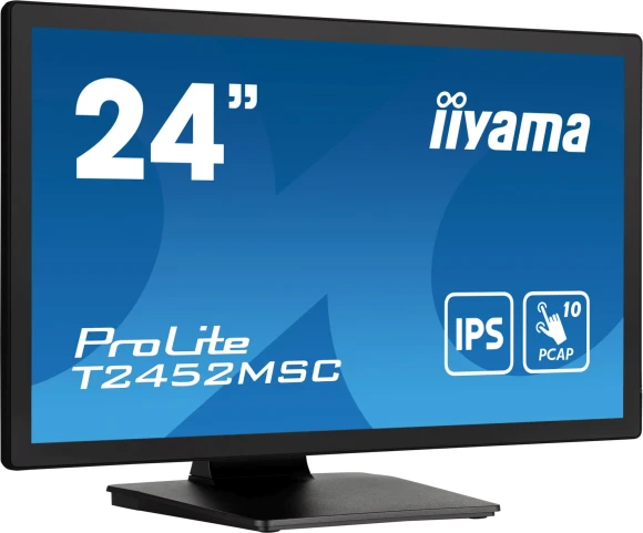 Монитор Iiyama 23.8" ProLite T2452MSC-B1 черный IPS LED 14ms 16:9 HDMI M/M матовая 400cd 178гр/178гр 1920x1080 60Hz DP FHD USB Touch 5.6кг Монитор Iiyama 23.8" ProLite T2452MSC-B1 черный IPS LED 14ms 16:9 HDMI M/M матовая 400cd 178гр/178гр 1920x1080 60Hz DP FHD USB Touch 5.6кг
