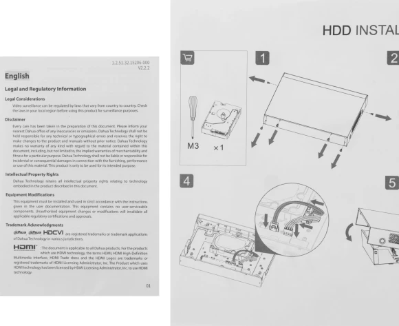 Видеорегистратор Dahua DHI-NVR1108HS-S3/H