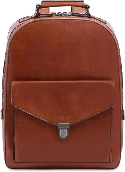 Деловая сумка The Bridge Leone Soft 063026D3/74 с отделением для ноутбука 13" коньячная натур.кожа Деловая сумка The Bridge Leone Soft 063026D3/74 с отделением для ноутбука 13" коньячная натур.кожа