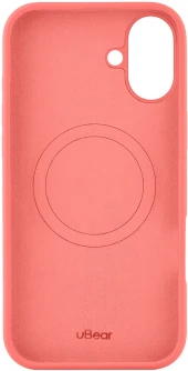 Чехол (клип-кейс) uBear для Apple iPhone 16 Plus Touch with MagSafe коралловый (CS416CR67PTH-I24M) Чехол (клип-кейс) uBear для Apple iPhone 16 Plus Touch with MagSafe коралловый (CS416CR67PTH-I24M)